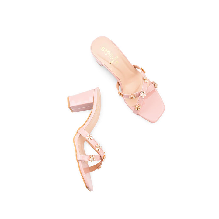 Pink Formal Slipper For Women FR8490