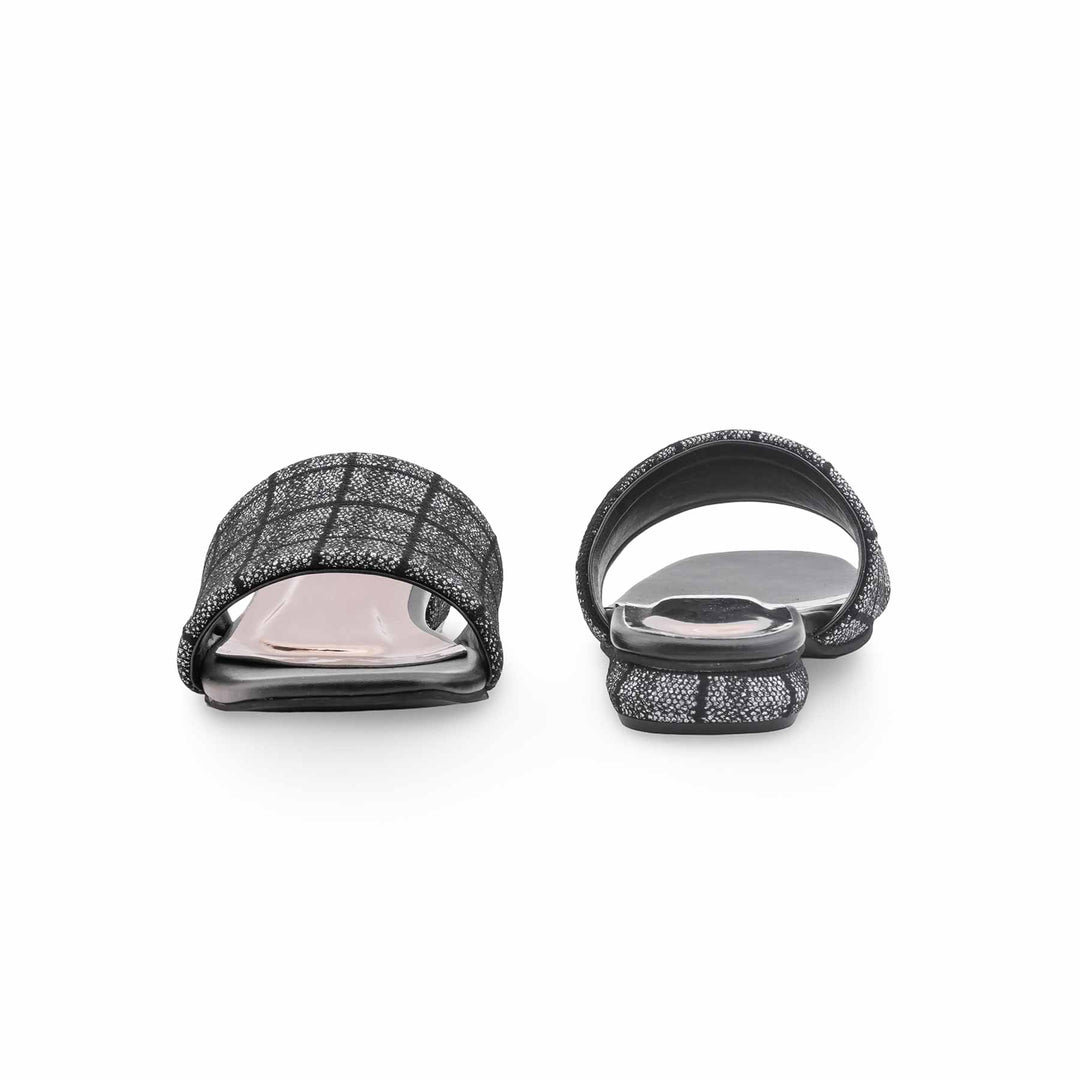 Black Formal Slipper For Ladies FR8493