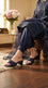 Navy Formal Slipper For Women FR8494