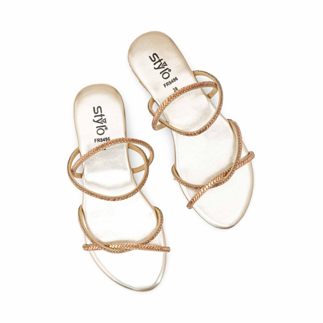 Golden Formal Women Slipper FR8496