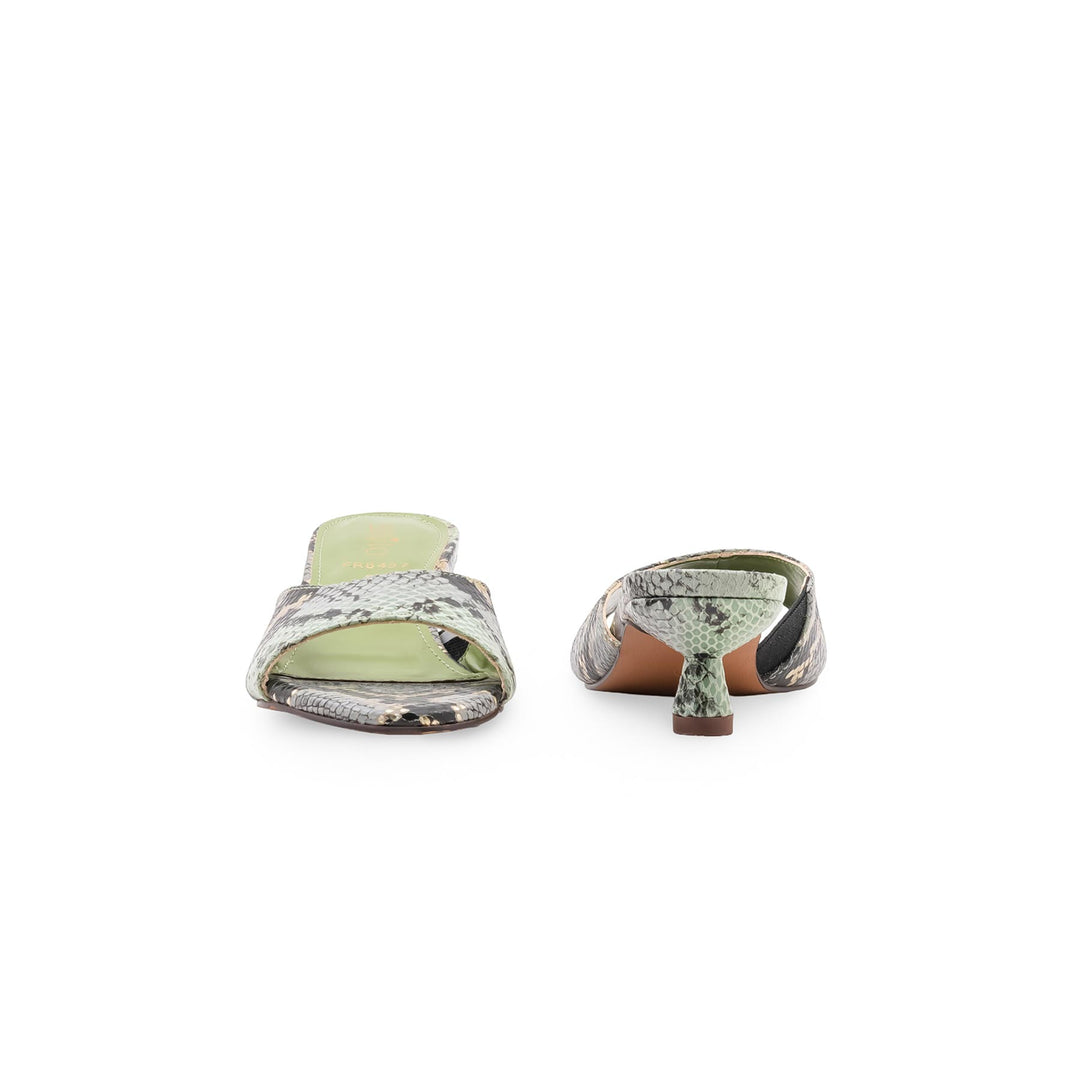 Green Formal Slipper For Ladies FR8497