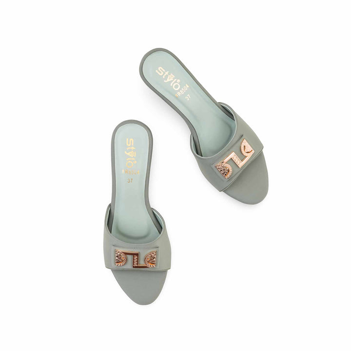 Seagreen Formal Slipper For Women FR8504