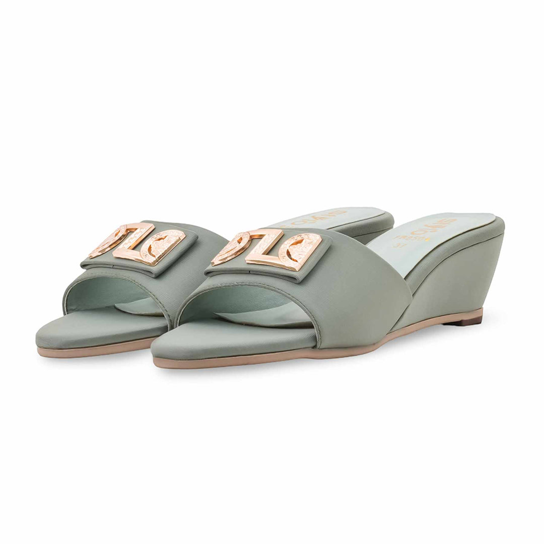 Seagreen Formal Slipper For Women FR8504