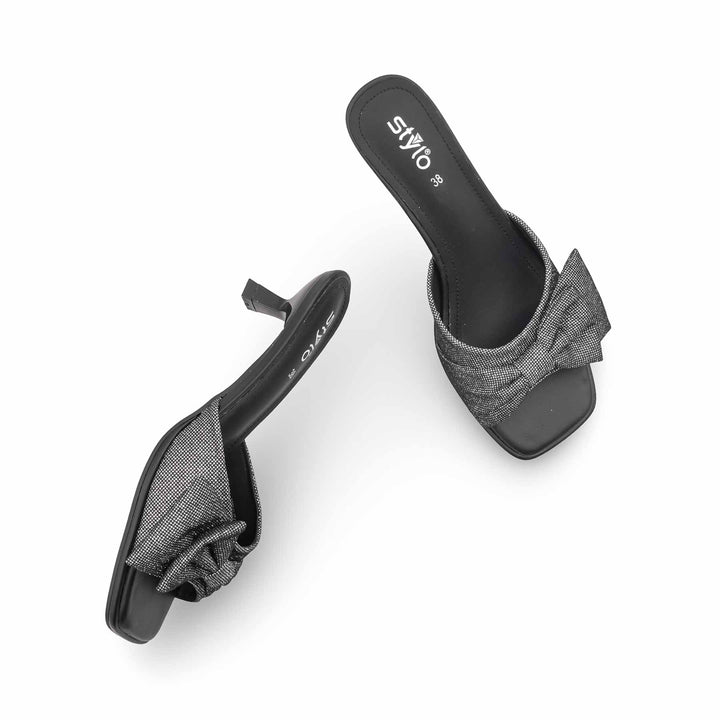 Black Formal Slipper For Women FR8505