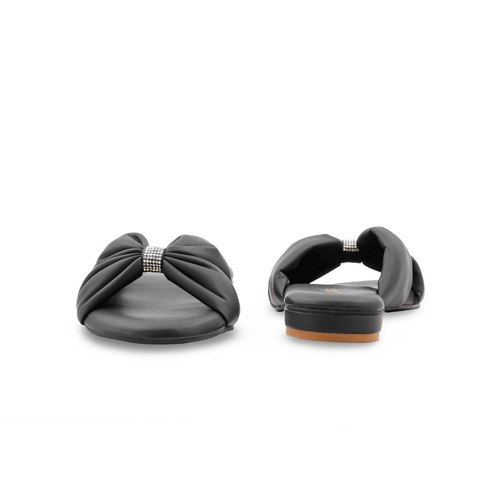 Black Formal Slipper For Ladies FR8521