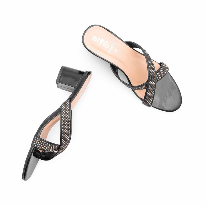 Black Formal Slipper FR8523