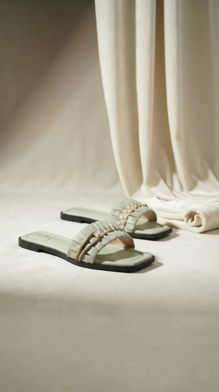 PISTAGREEN Formal Slipper For Women FR8528