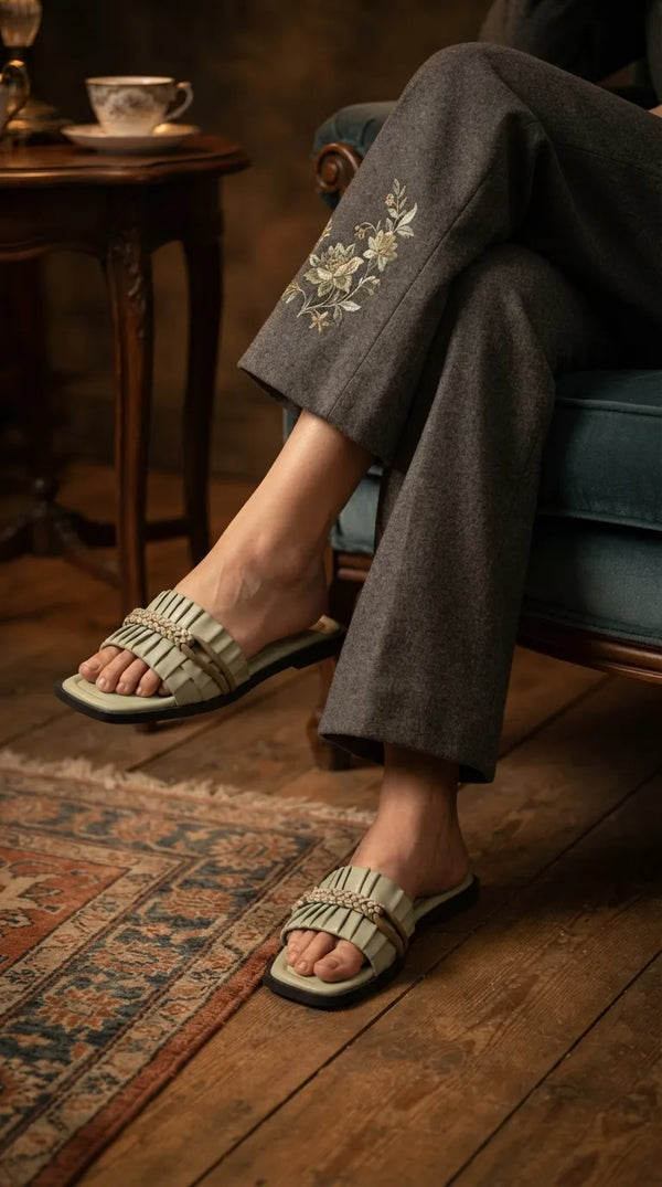 PISTAGREEN Formal Slipper For Women FR8528