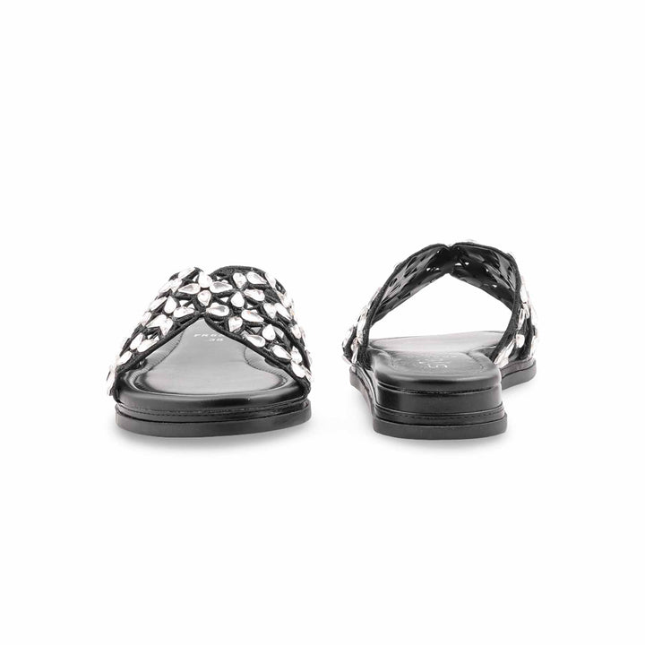 Black Formal Slipper For Women FR8539