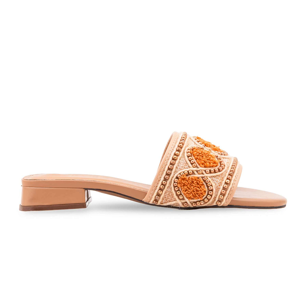 Brown Formal Slipper For Women FR8543