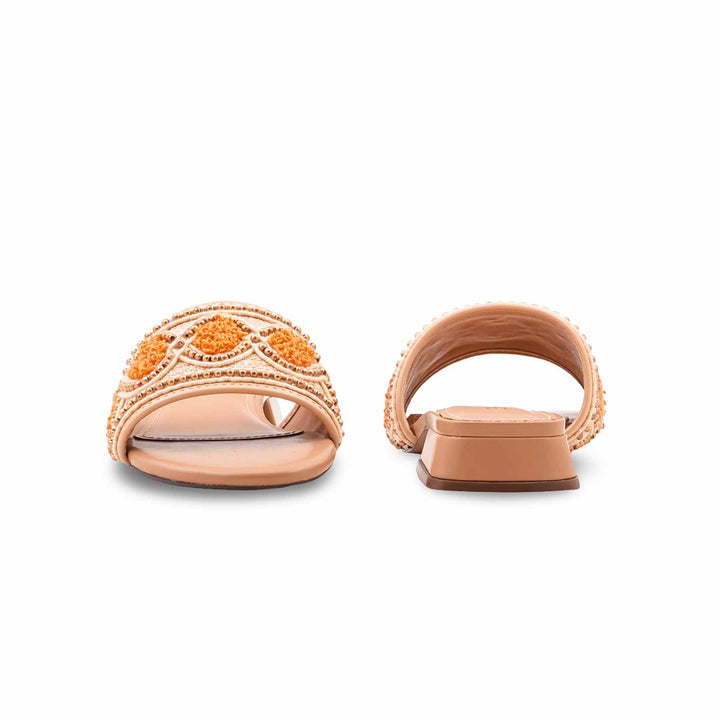 Brown Formal Slipper For Women FR8543