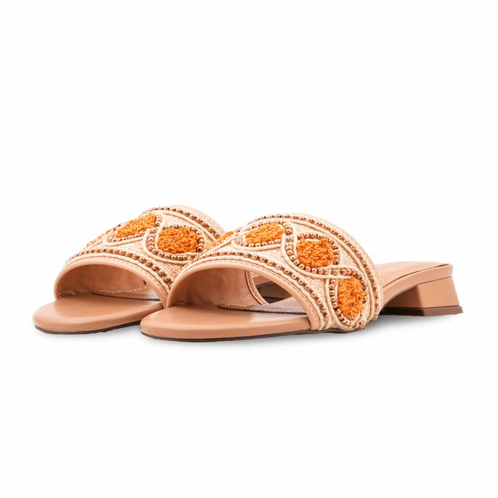 Brown Formal Slipper For Women FR8543
