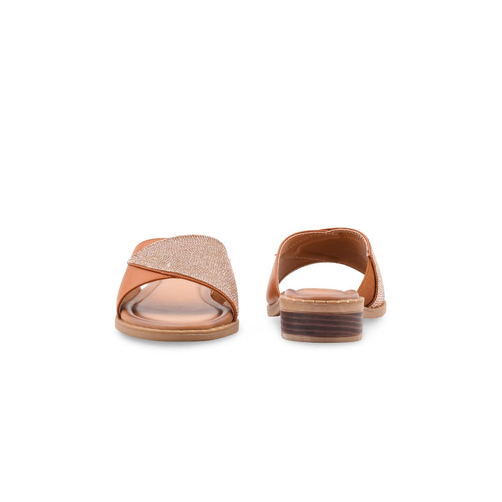 Mustard Formal Slipper For Women FR8551