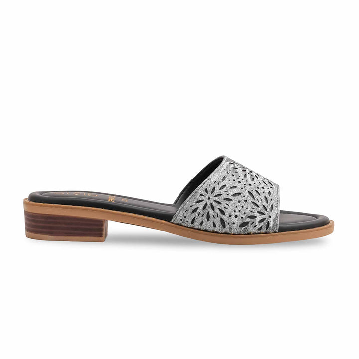 Grey Formal Slipper For Women FR8552