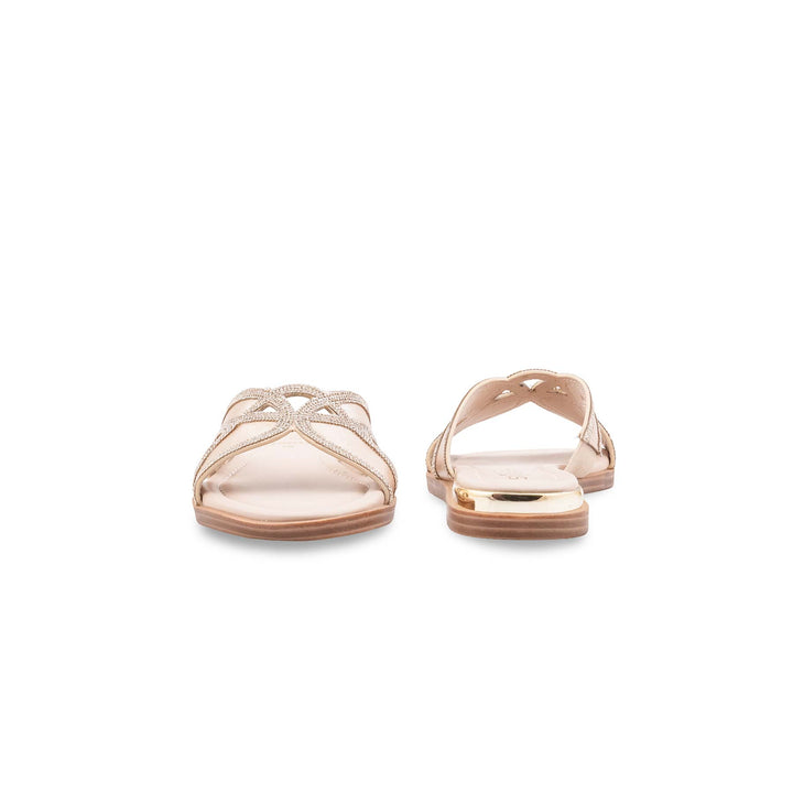 Golden Formal Slipper For Women FR8553