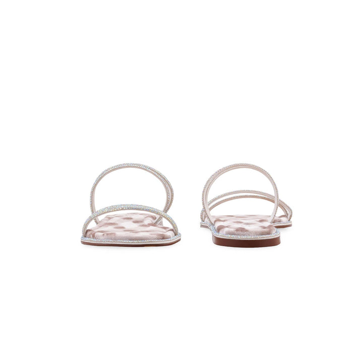 Beige Formal Slipper For Women FR8555