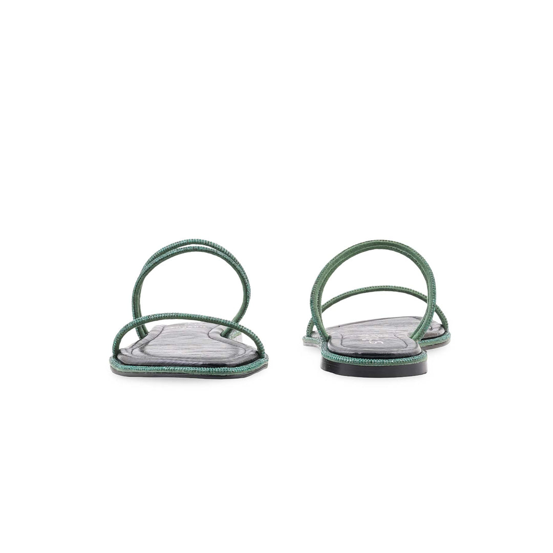 Green Formal Slipper For Women FR8560