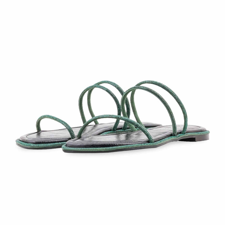 Green Formal Slipper For Women FR8560