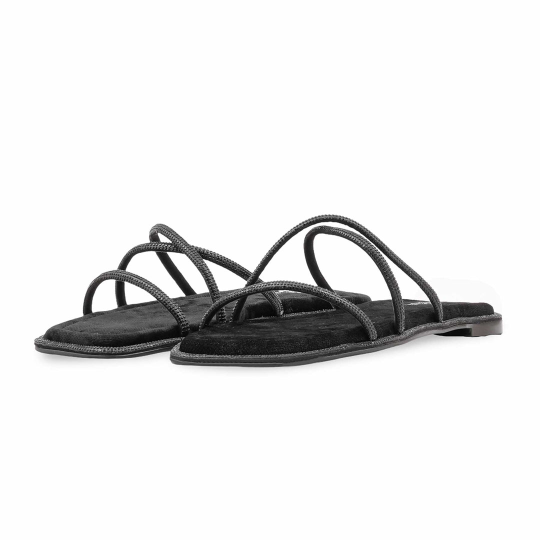 Black Formal Slipper For Women FR8561