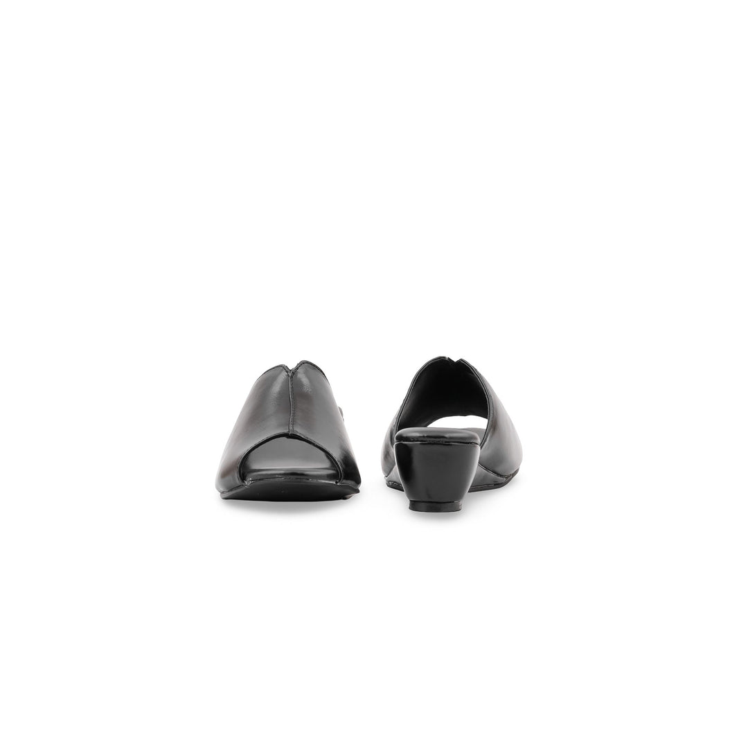 Black Formal Slipper For Women FR8609