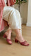 Maroon Formal Slipper For Ladies FR8640
