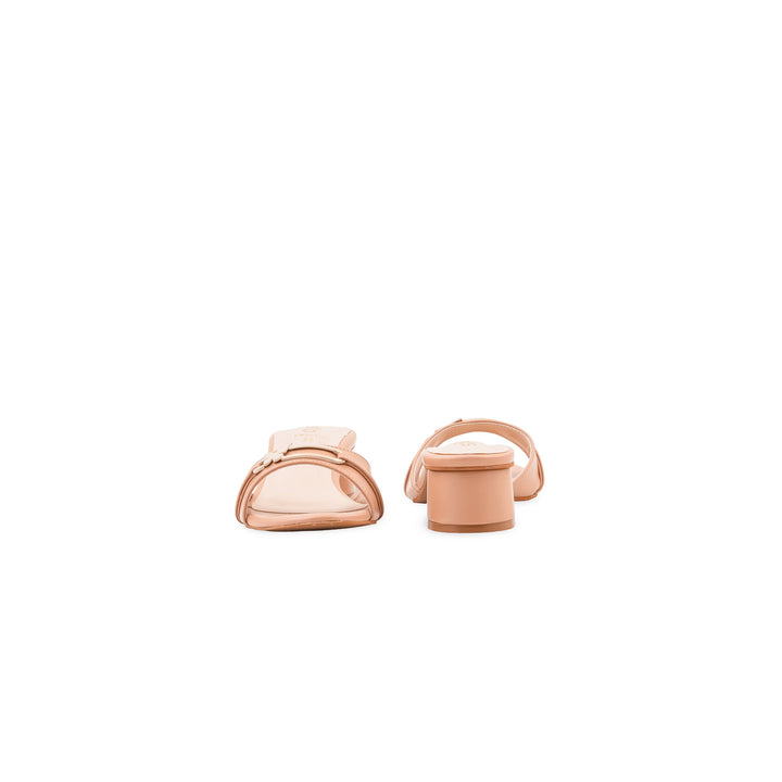 Beige Formal Slipper For Women FR8640