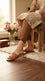 Mustard Formal Slipper For Women FR8693