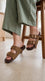Brown Formal Slipper For Ladies FR8694