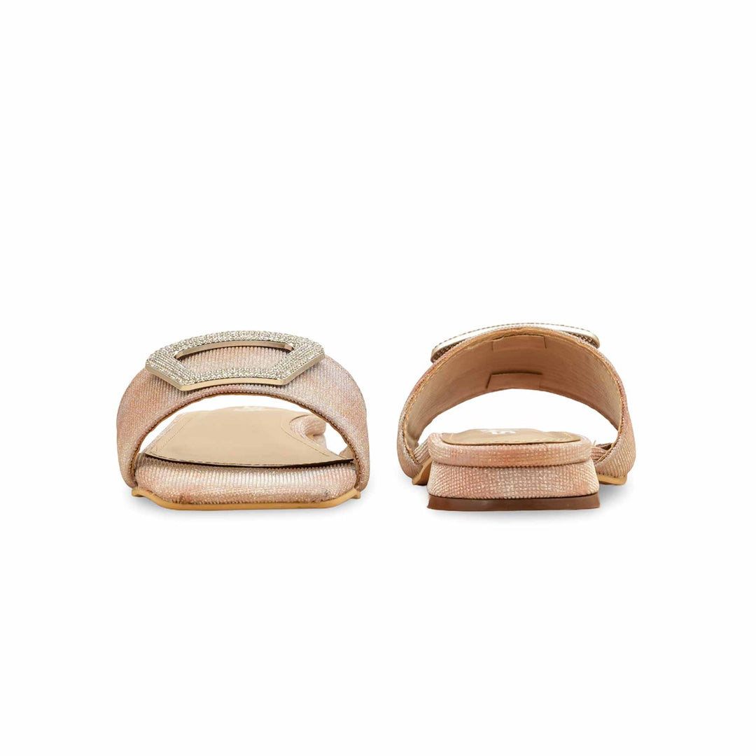 Golden Formal Slipper For Women FRS002