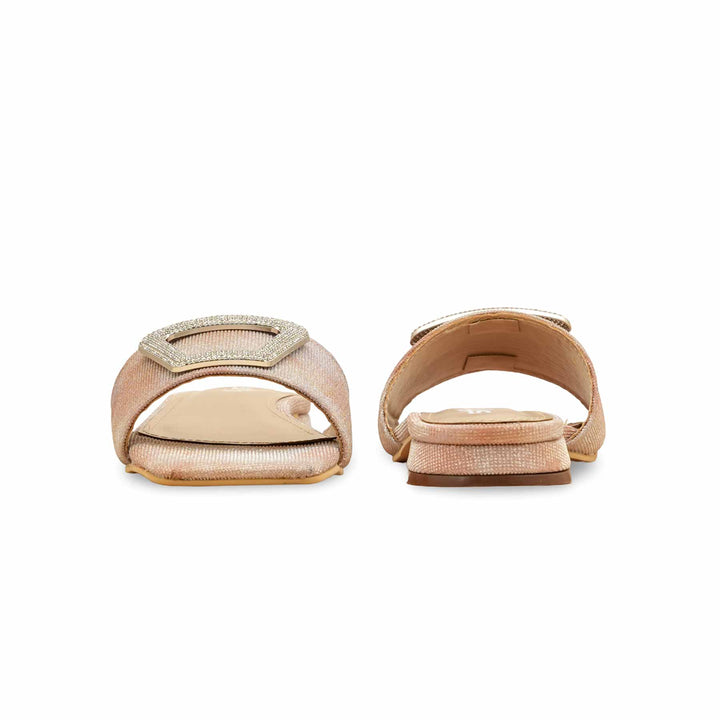 Golden Formal Slipper For Women FRS002