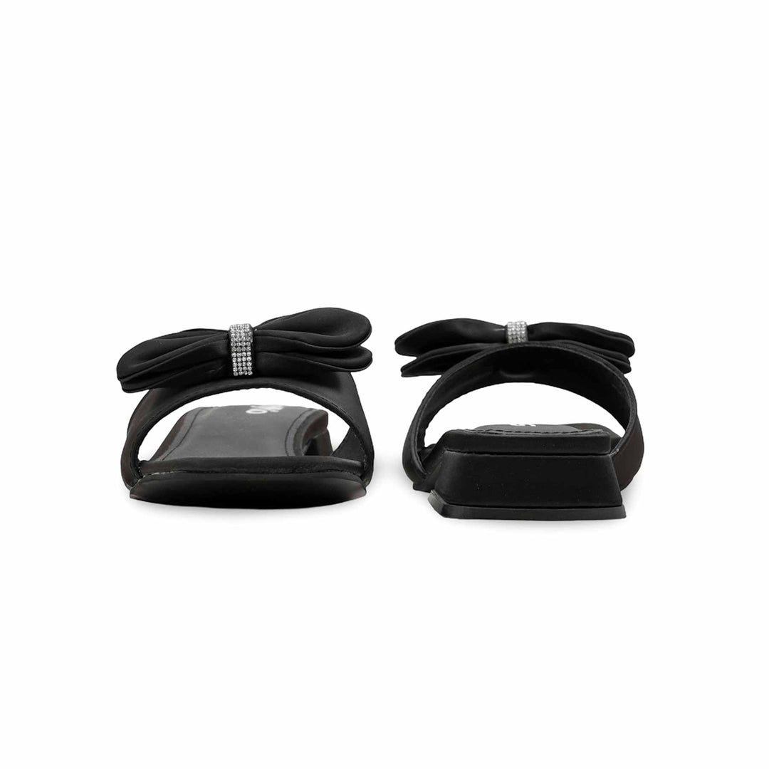 Black Formal Slipper For Women FRS004