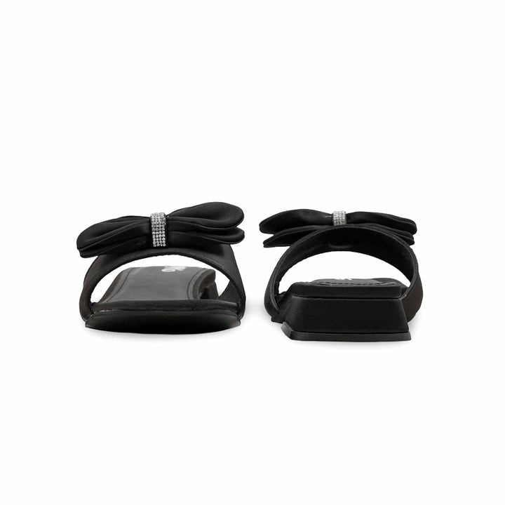 Black Formal Slipper For Women FRS004