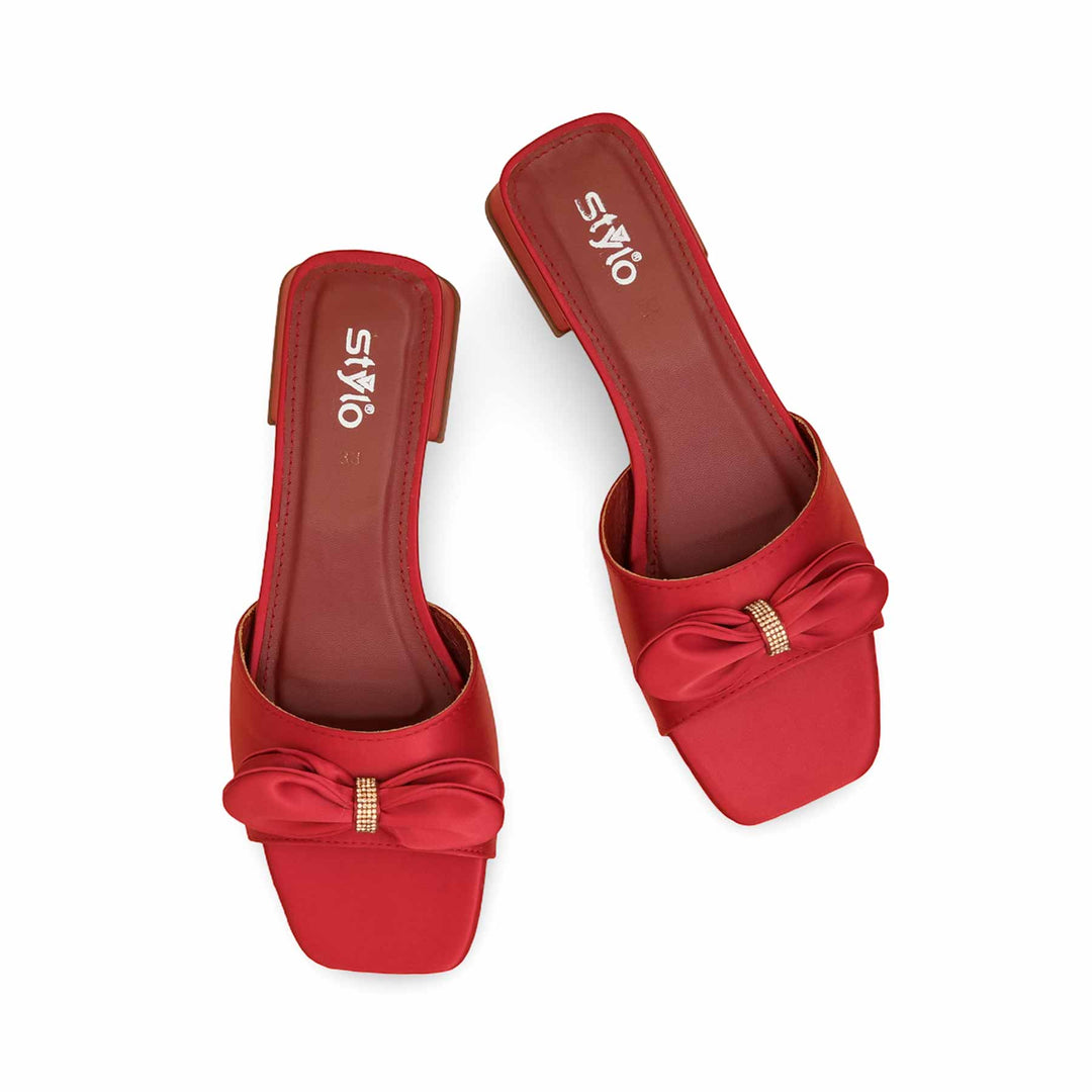 Red Formal Slipper For Women FRS004