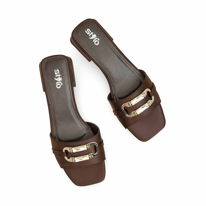 Burgundy Formal Slipper For Women FRS005