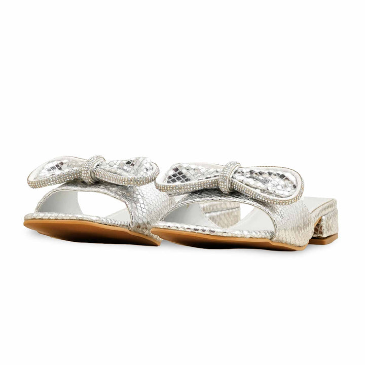 Silver Formal Slipper For Women FRS006
