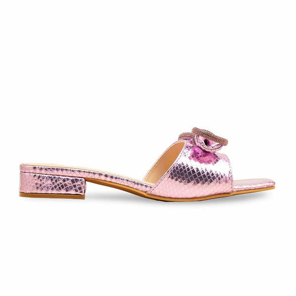 Pink Formal Slipper For Women FRS006