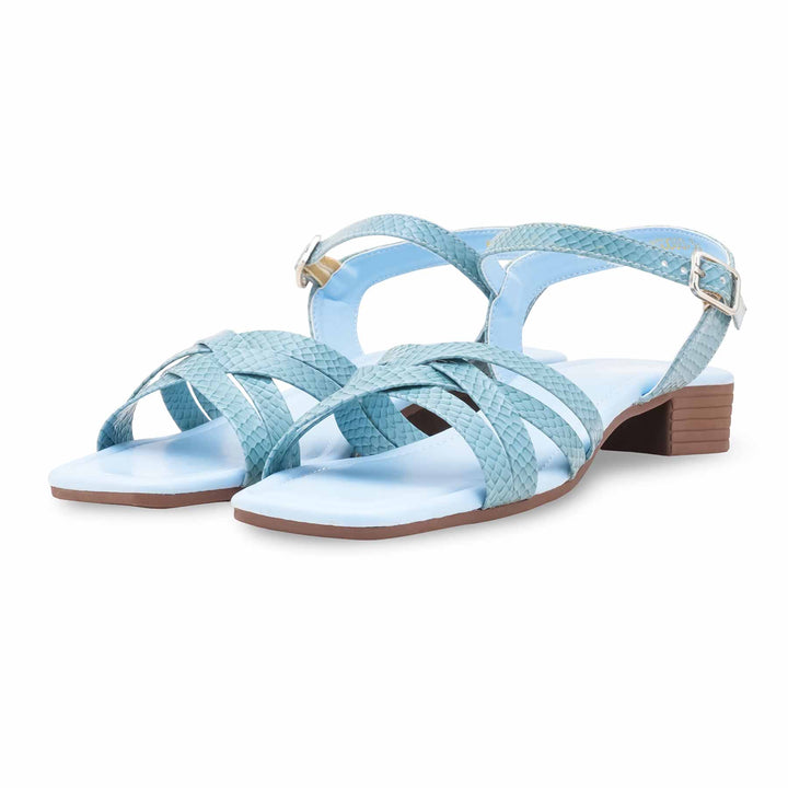 Sky Blue Formal Sandal For Ladies FRS008