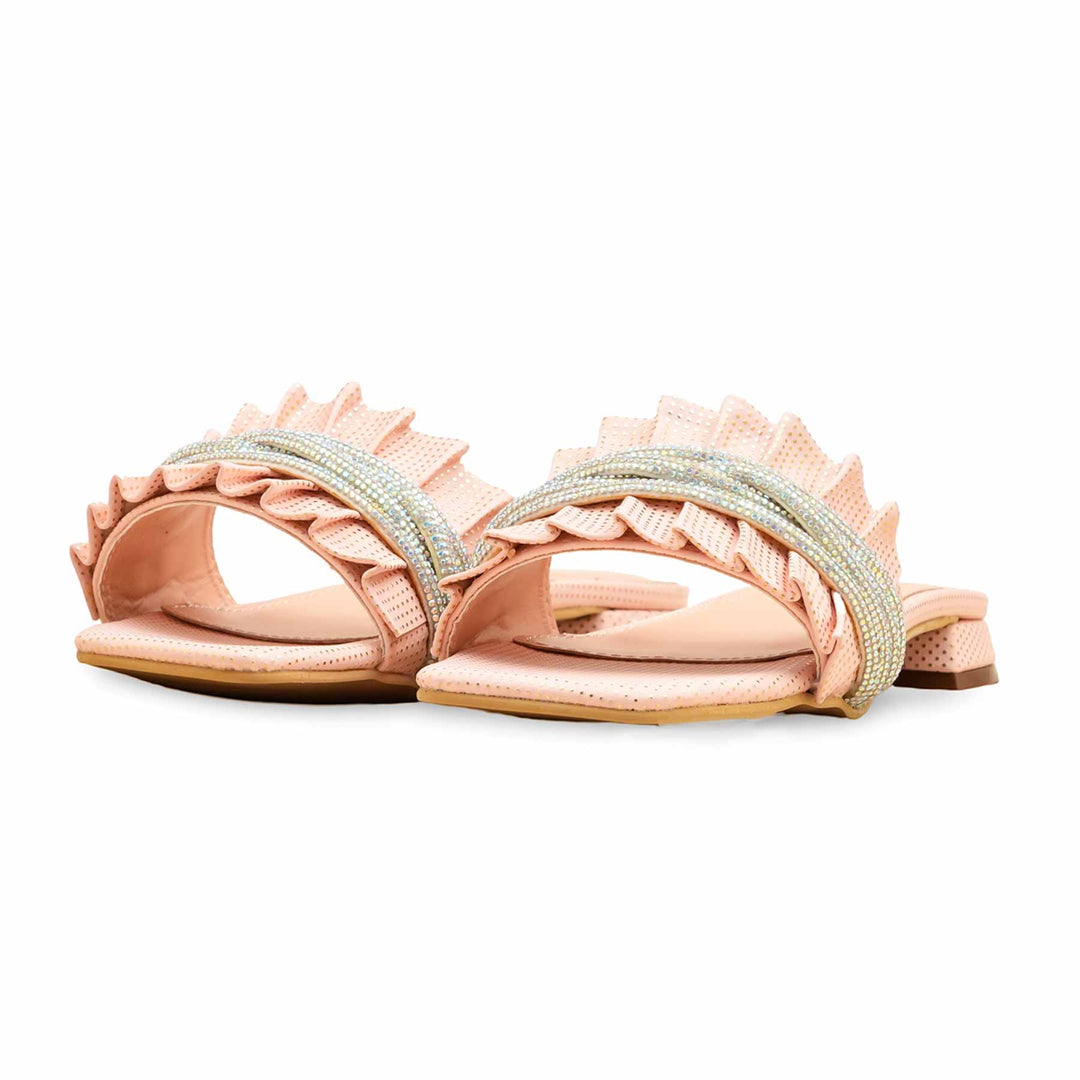 Pink Formal Slipper For Ladies FRS009