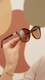 Brown Ladies Sunglasses G40006