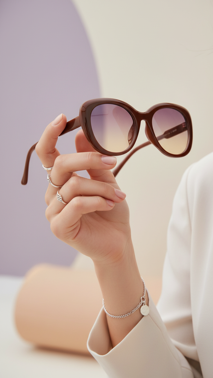 Maroon Ladies Sunglasses G40007