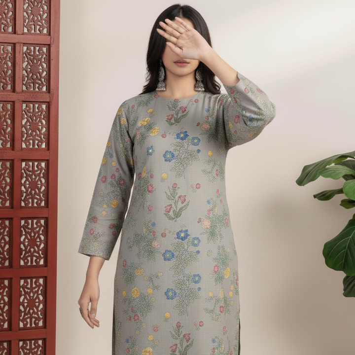 3 PC Unstitched Printed Suit