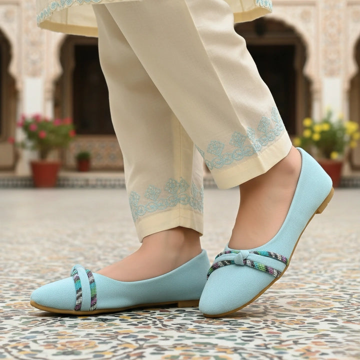 Blue Pumps For Women WN1268