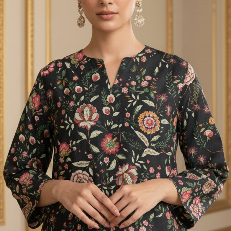 3PC Unstitched Printed Suit US5531