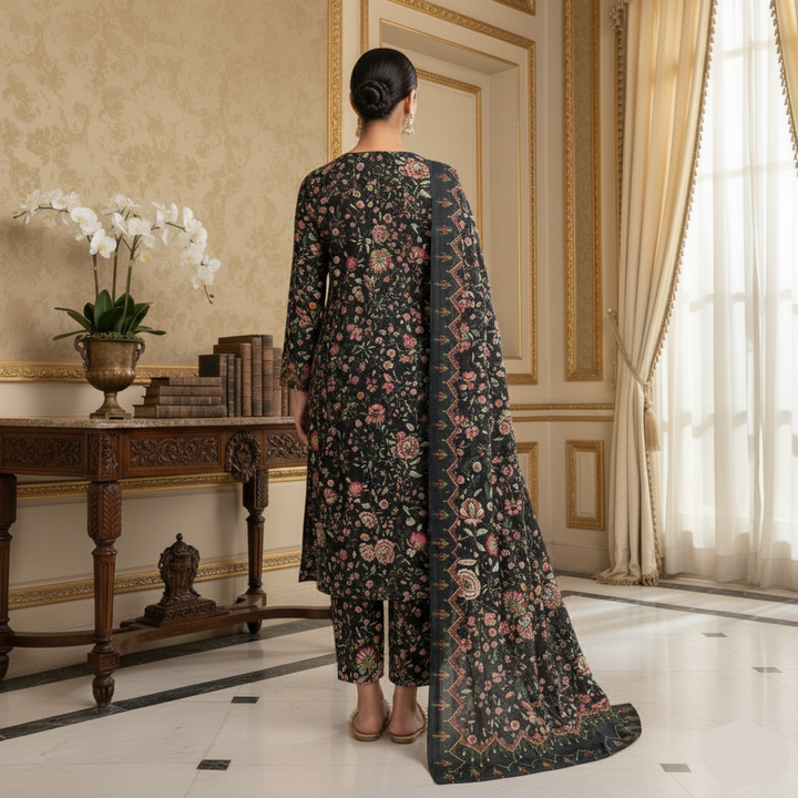 3PC Unstitched Printed Suit US5531