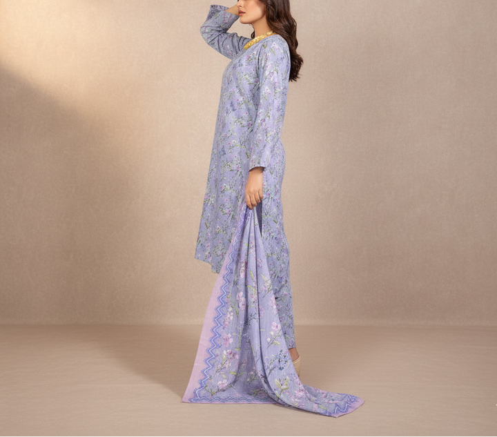 3PC Unstitched Printed Suit US5529