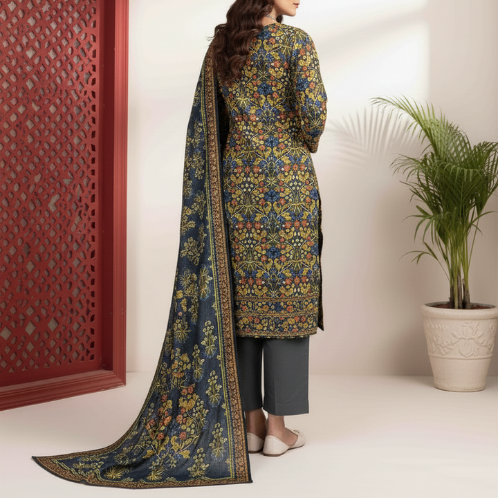 3PC Unstitched Printed Suit US5472