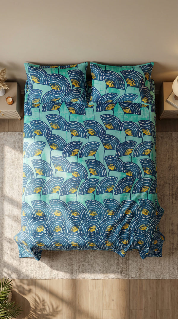 Double Bed Sheet-HT100112