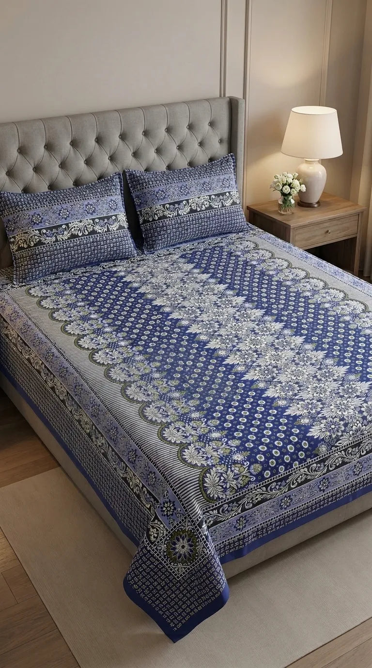 Double Bed Bedsheet HT100612