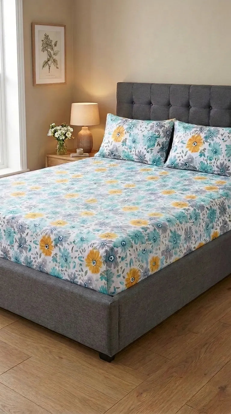 Double Bed Bedsheet HT101010
