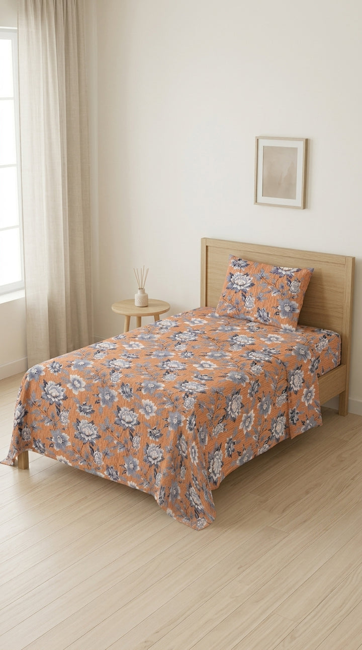 Crystal Cotton Double Bed Sheet HT110807